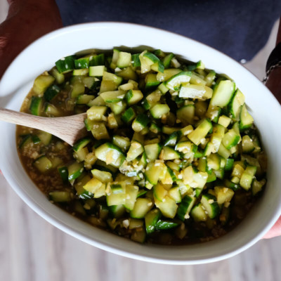 asiatischer gurkensalat - das rezept für den besten gurkensalat der wöd