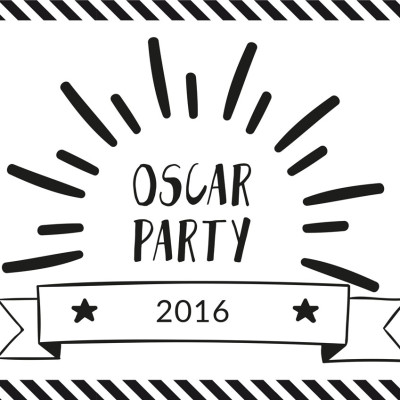oscar party - die academy awards 2016 - free printables