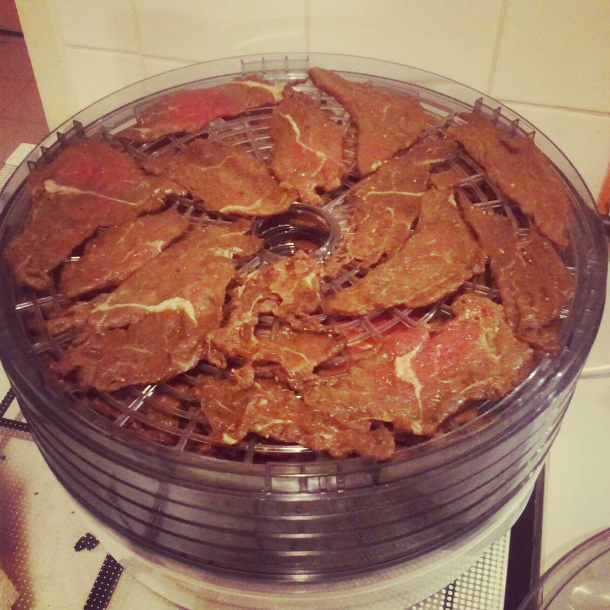 wie macht man beefjerky?