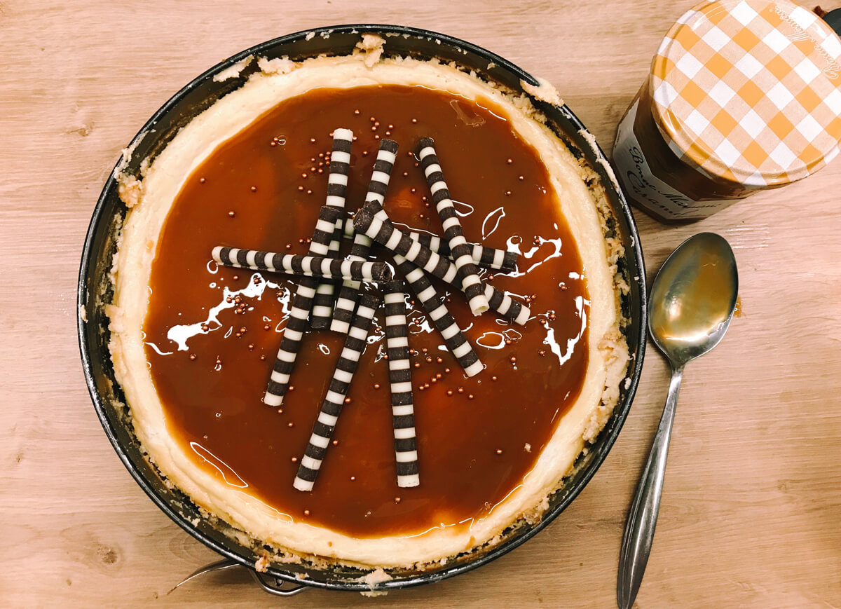 caramel cheesecake - rezept