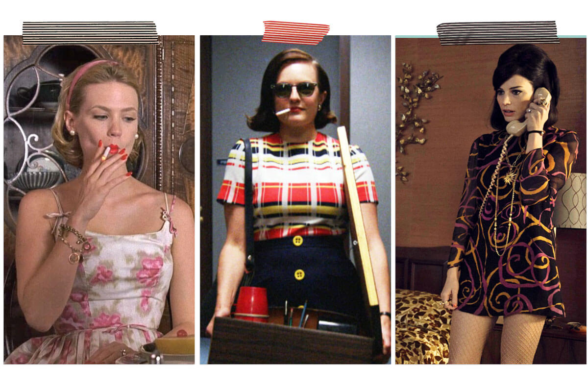 outfits für eine mad men party - sixties outfits