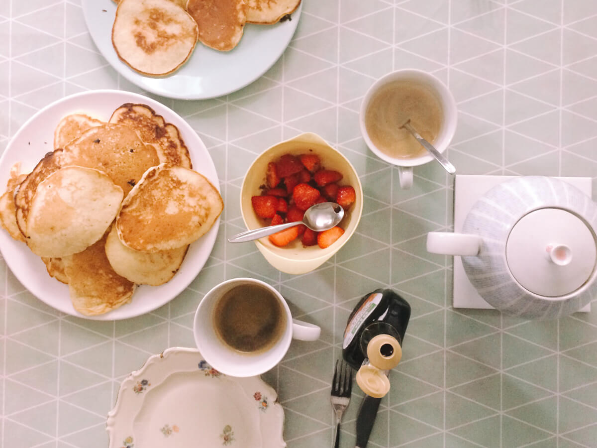 Pancakes zum Frühstück