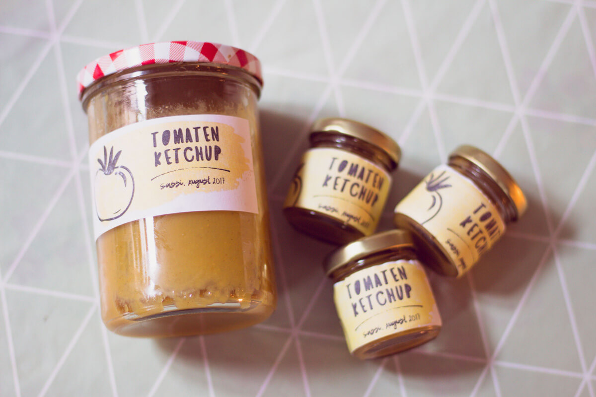 rezept: ketchup aus gelben tomaten mit ingwer &amp; zimt